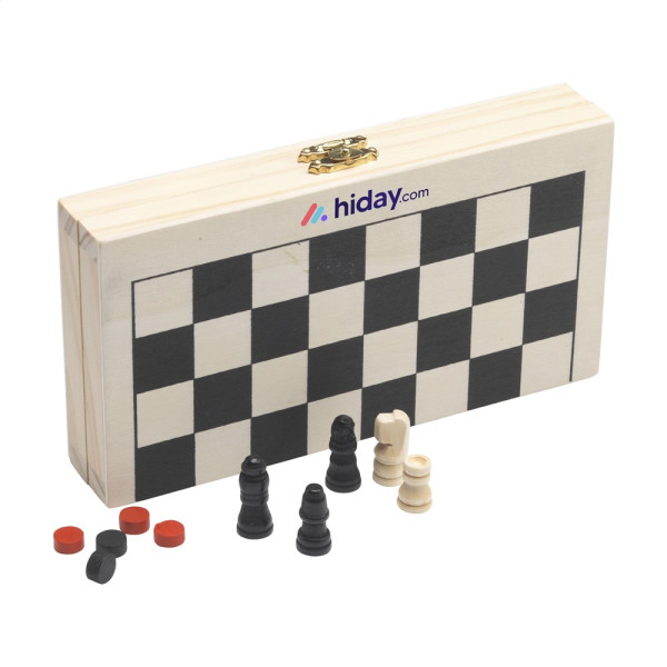 CheckMate Game Box 3-in-1 spil