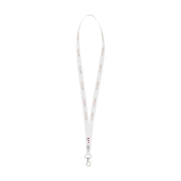 Seed Paper Lanyard 2 cm nøglesnor