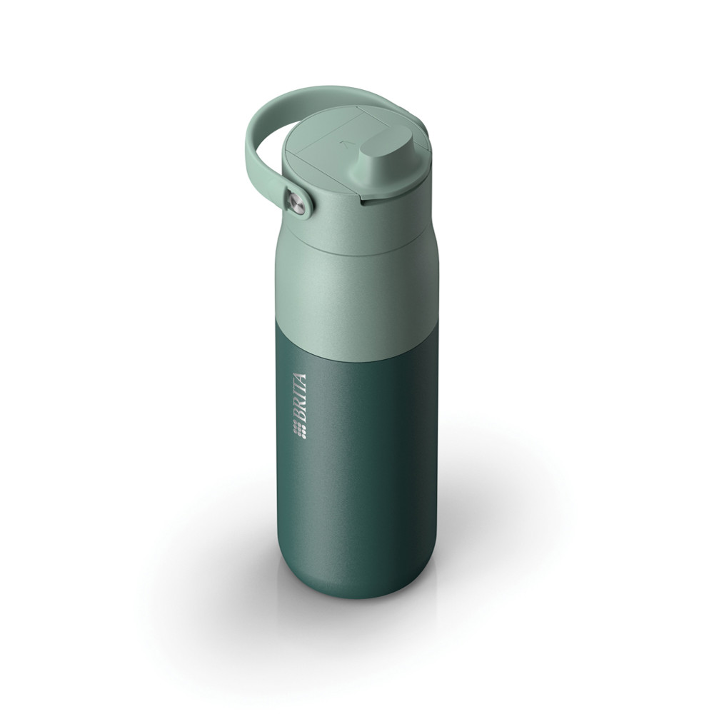 BRITA LARQ Essential flaske 1000 ml - grøn (± PMS Green)