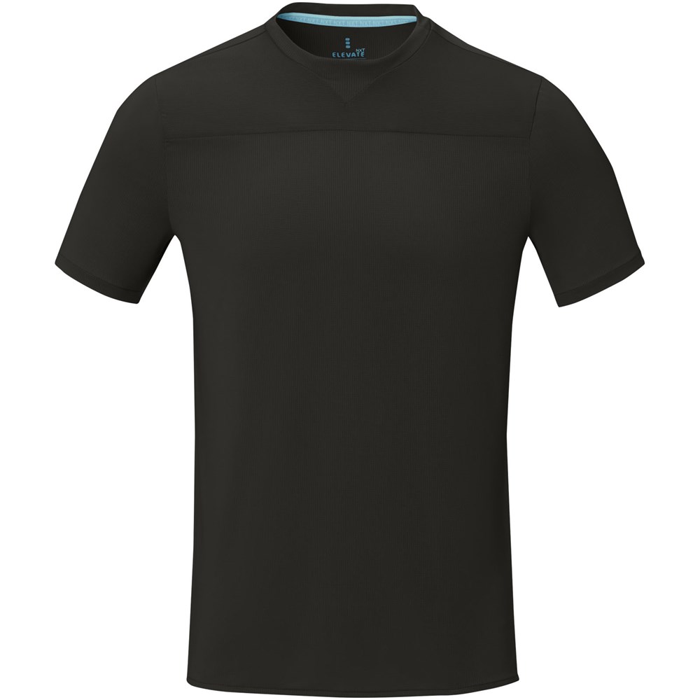 Borax 160 g/m² kortærmet cool fit T-shirt med V-hals i genanvendt GRS til mænd