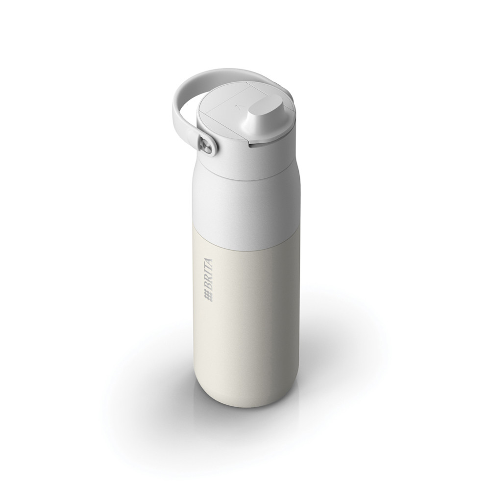 BRITA LARQ Essential flaske 680 ml - hvid (± PMS White)