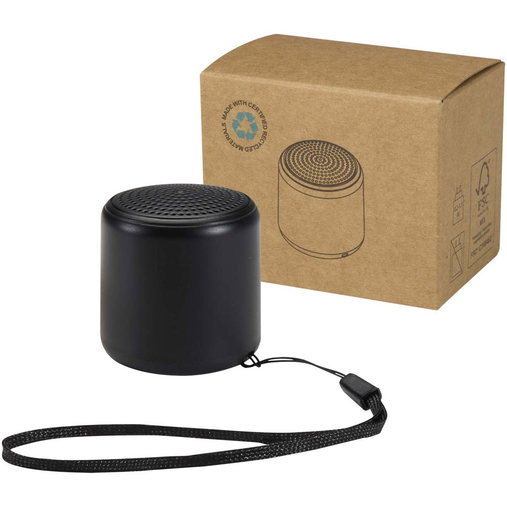 Velkis 3 W trådløs Bluetooth® højttaler i genvundet plast