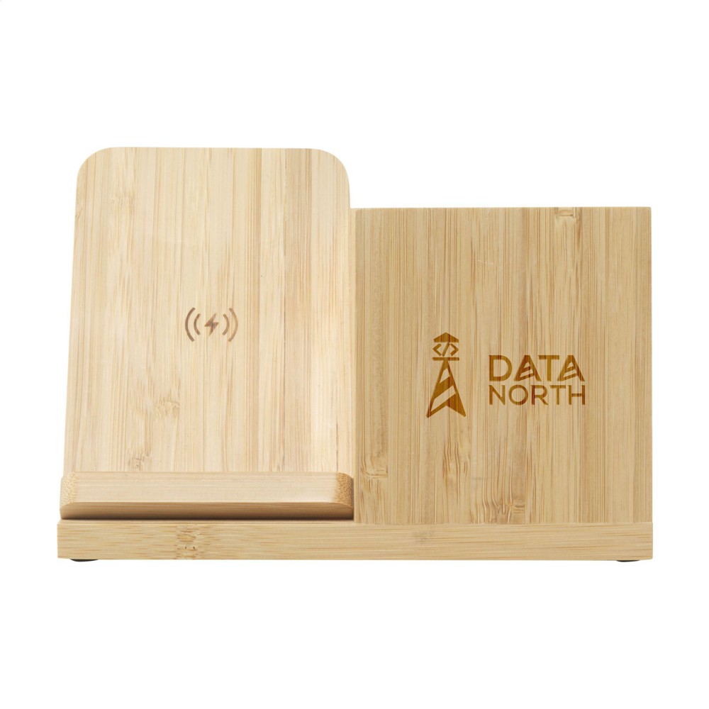 Bamboo Boss 15W oplader/penneholder