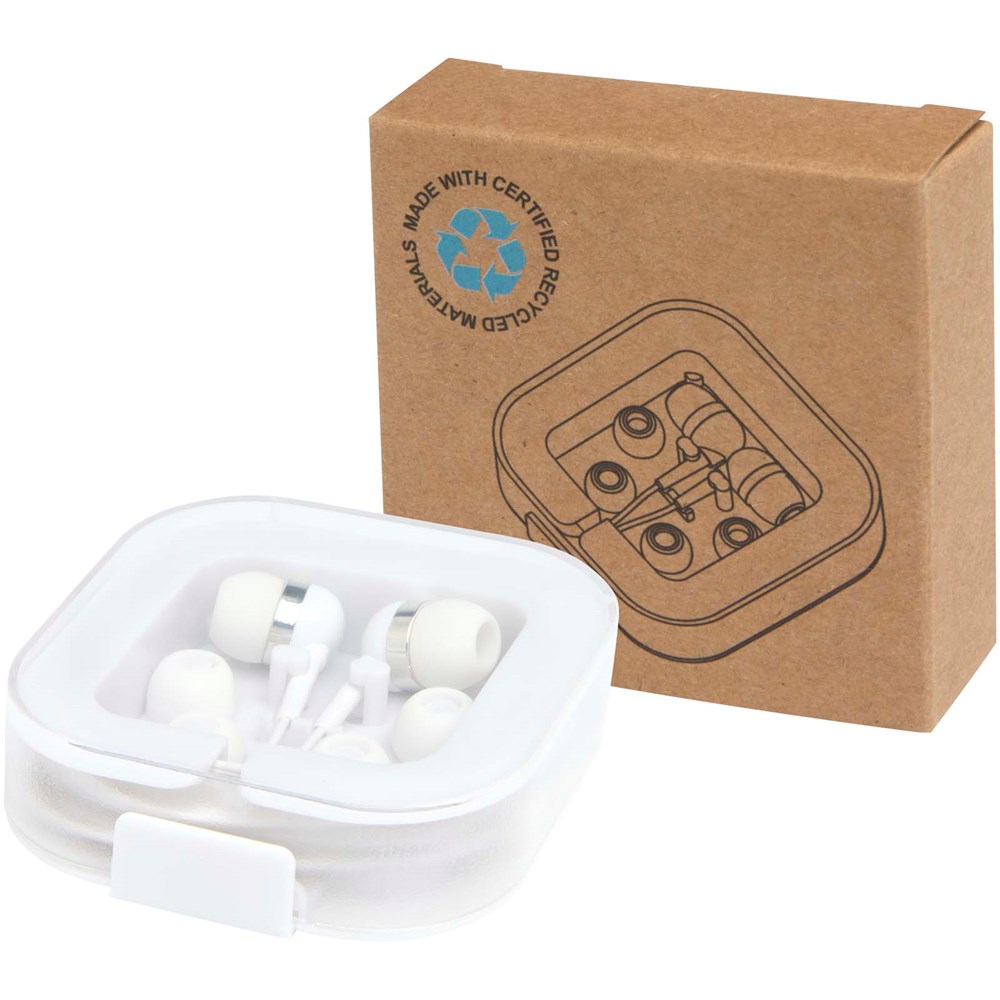 Baekdu kabelforbundet Type-C headset med opbevaringsboks af genvundet plast