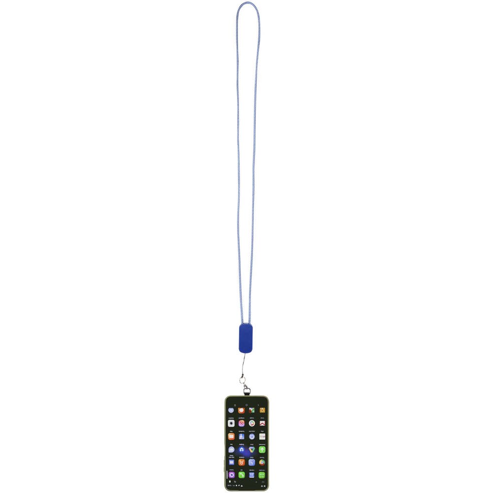Anser smartphone lanyard af genvundet plast med indbygget 27 W 5-i-1-kabel