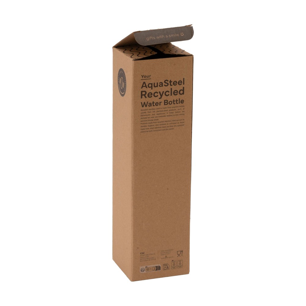 AquaSteel RCS Recycled Water Bottle 750 ml drikkeflaske