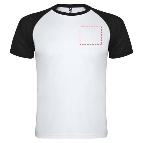 Indianapolis 140 g/m² kortærmet unisex sports t-shirt