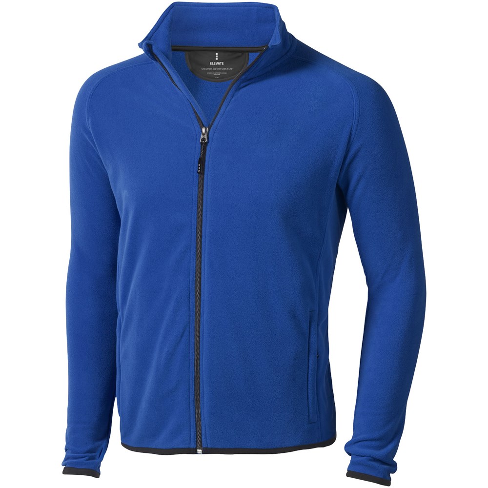 Brossard microfleece jakke med gennemgående lynlås