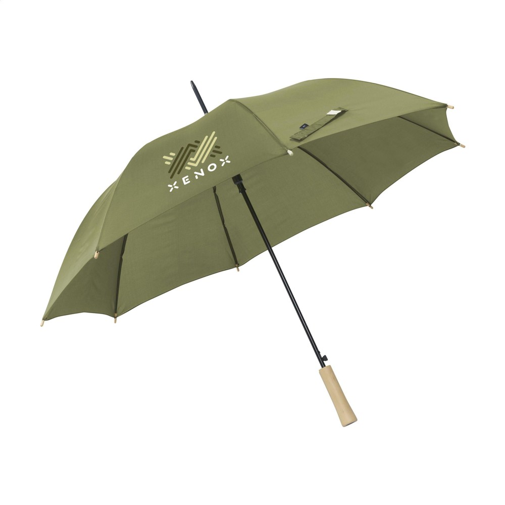 Everest RCS RPET paraply 23 inch - olivengrøn (± PMS 5763C)