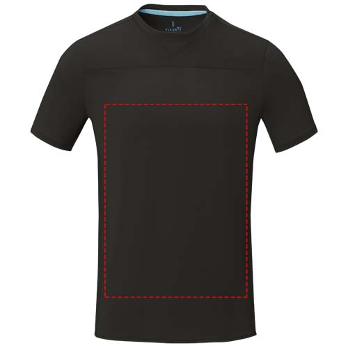 Borax 160 g/m² kortærmet cool fit T-shirt med V-hals i genanvendt GRS til mænd