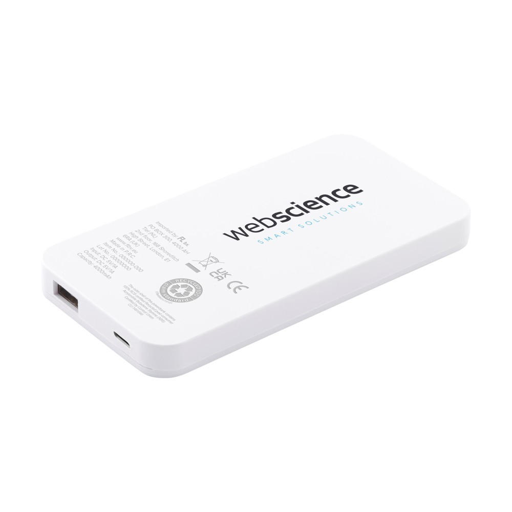 Solar RCS Powerbank 4000 oplader