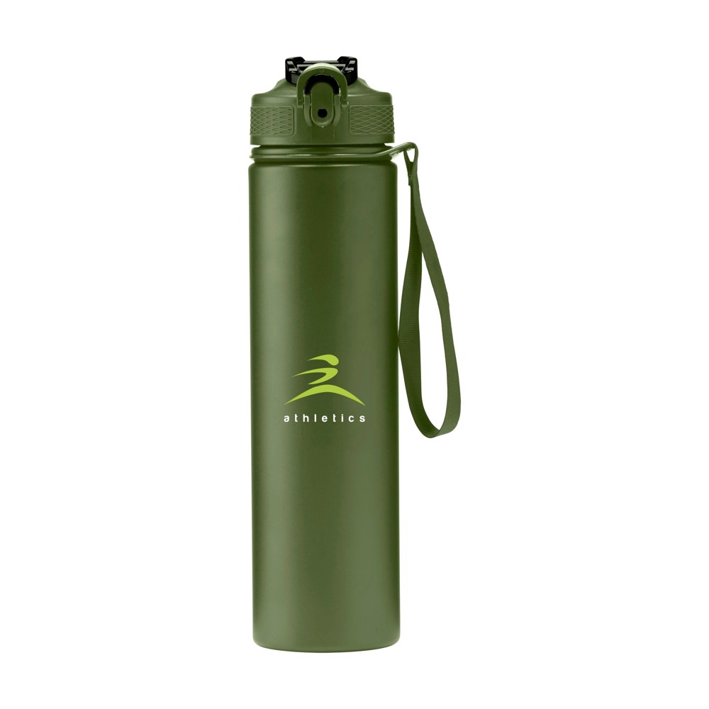 AquaSteel RCS Recycled Water Bottle 750 ml drikkeflaske - mørkegrøn (± PMS 7762)