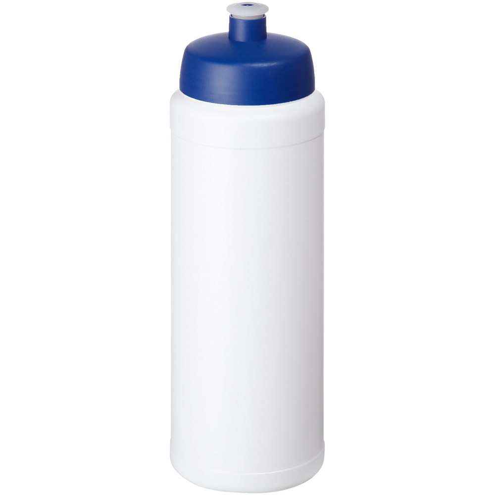 Baseline® Plus 750 ml drikkeflaske med sportslåg - Hvid, Blå